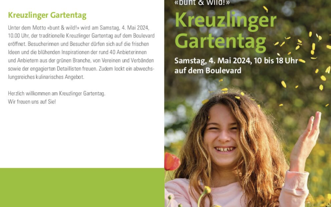 Gartentag Samstag 4.Mai am Boulevard